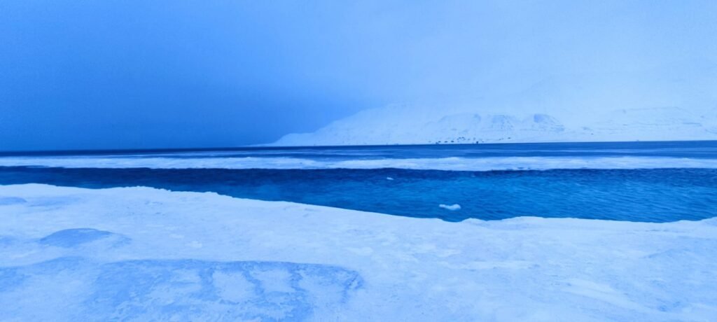 Spitsbergen in winter