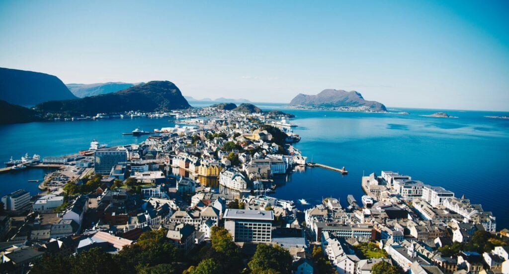 uitzicht op alesund