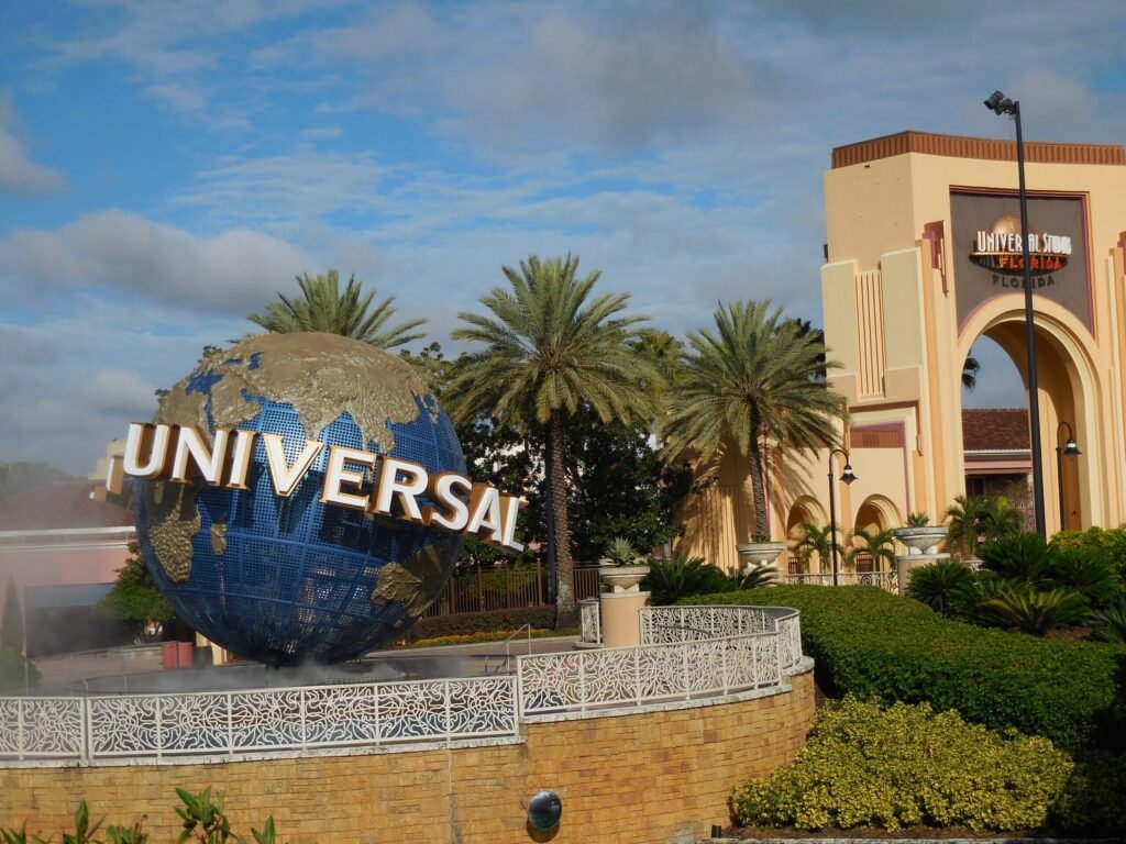 wereldbol voor universal studios orlando