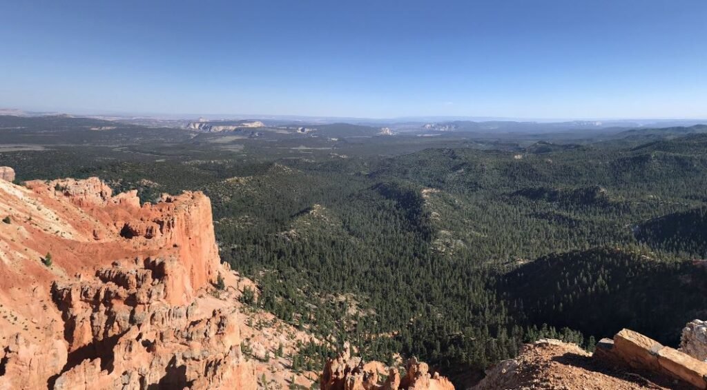 landschap vanaf yovima point bryce canyon