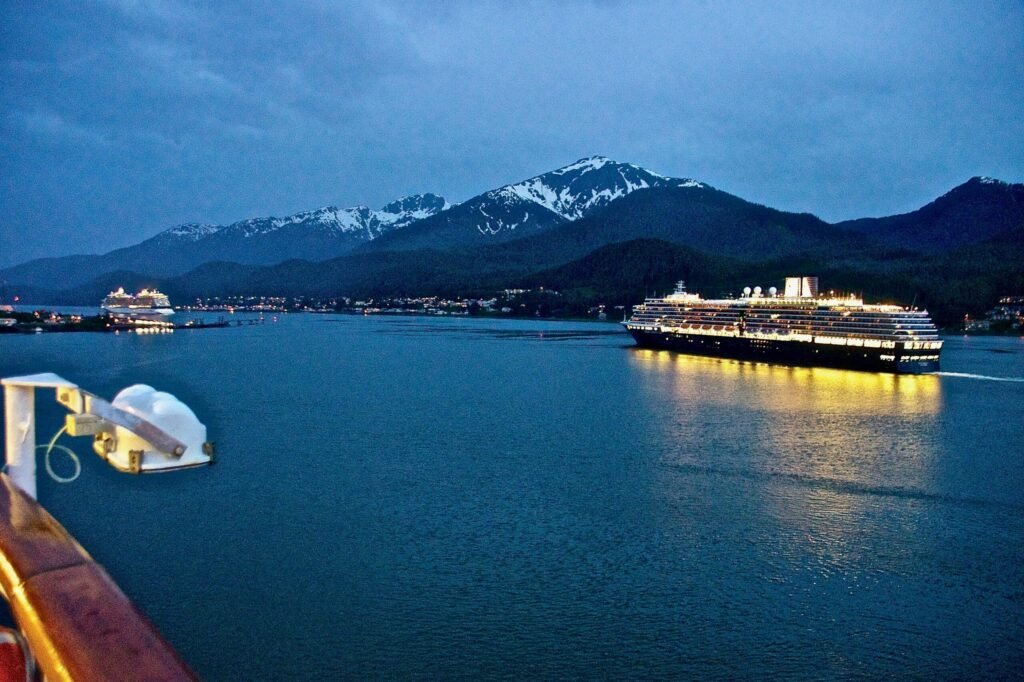 cruiseschip op het water