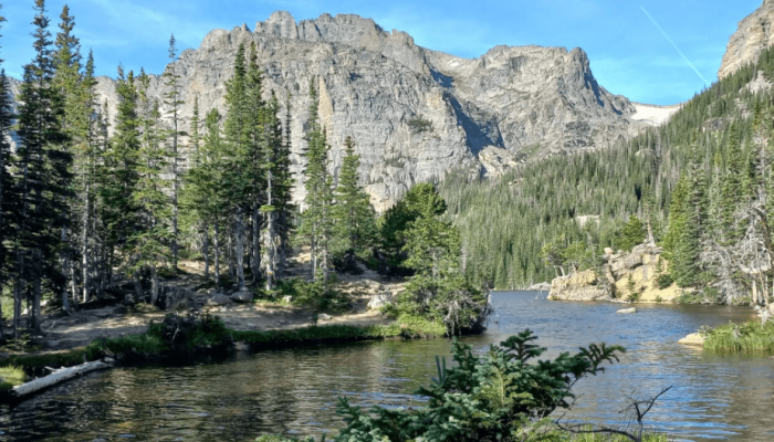 bergmeer in rocky mountain national park